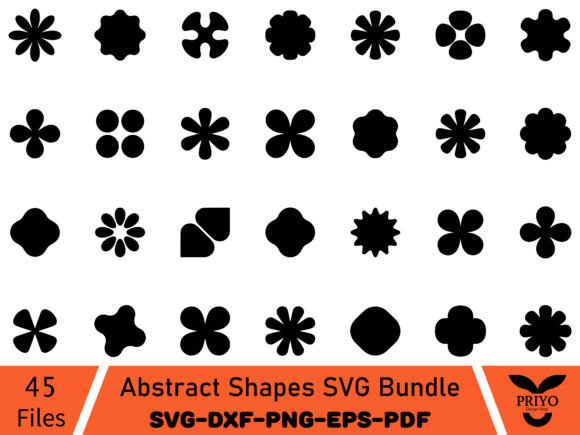 Download Abstract Shapes SVG Bundle - Abstract shapes svg Collection