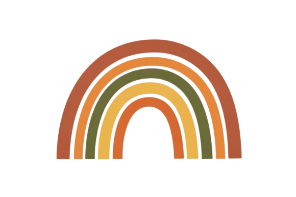 Download Abstract Modern Rainbow Earthy Colors - Earthy colors Collection