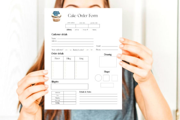 Download Cake Order Form Template, Bakery Order - Template Collection