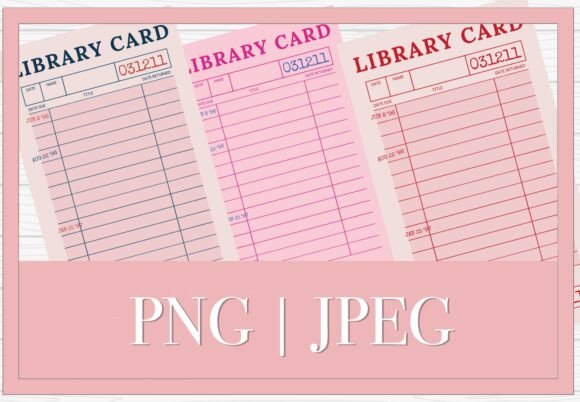 Download Pink Coquette Library Card Nerd Vibe SVG - Vibe Collection