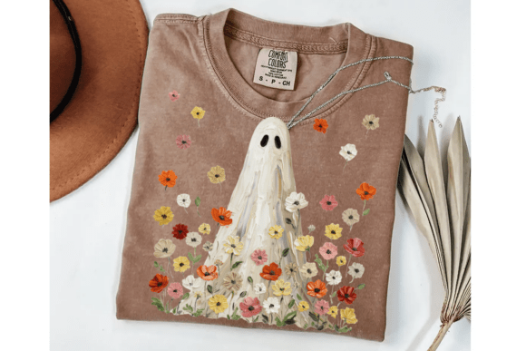 Download Wildflowers Ghost PNG, Spooky Season PNG - Flow Collection